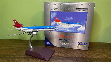 Rare Northwest Klm Dc Hybrid Livery Gemini Jets Scale Model