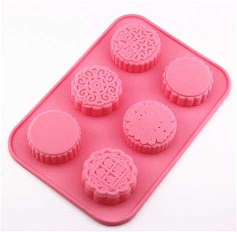 Cherryard Cavity Silicone Mooncake Molds Cake Molds Handmade Soap