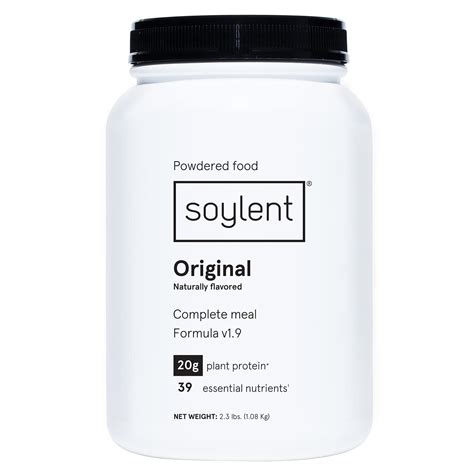 Amazon.com: Soylent Meal - Polvo de sustitución/proteína : Salud y Hogar