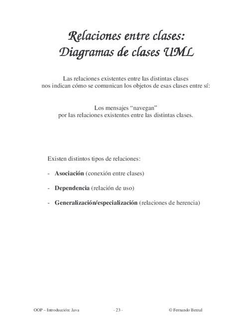 (PDF) Relaciones UML