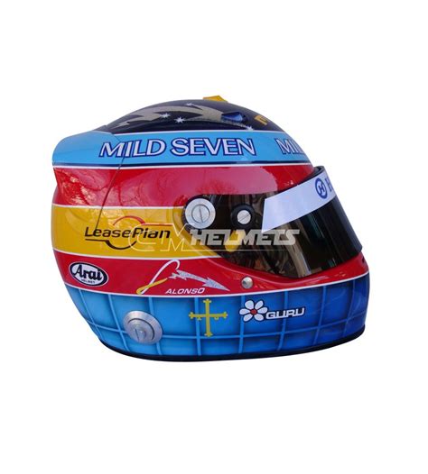 FERNANDO ALONSO 2004 F1 REPLICA HELMET FULL SIZE | CM Helmets