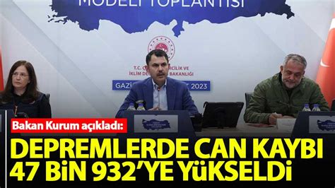 Deprem felaketlerinde can kaybı 47 bin 932 ye yükseldi Habervakti