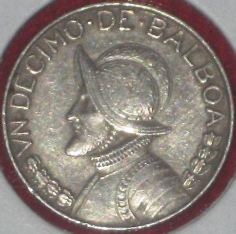 Mi Coleccion De Monedas Panama Un Decimo De Balboa De