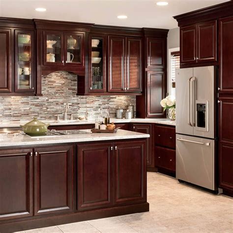 2019 Cherry Cabinets With Light Granite Countertops Kitchen Counter Top Ideas Check More At