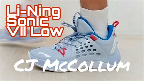 Li Ning Sonic 7 Low Review Cj Mccollum Basketball Shoe From Chinalazada Youtube