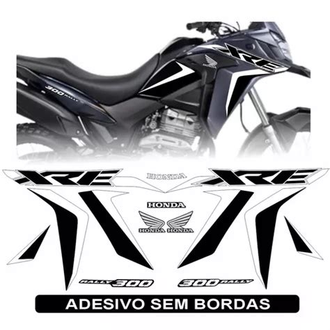 Kit Faixas Adesivos Xre Rally Varias Cores Personalizado