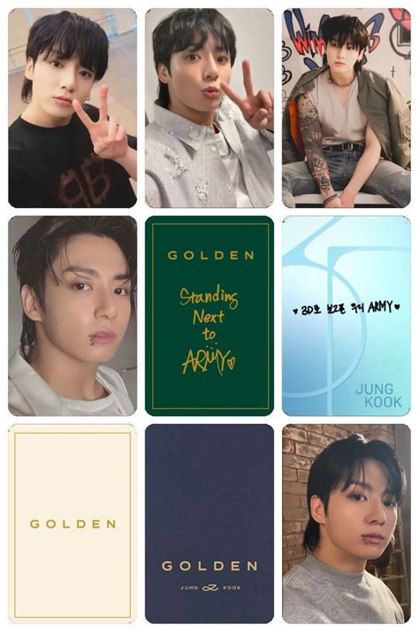 Jungkook Golden Fotokart 2024