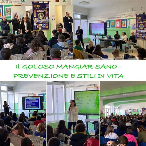 Il goloso mangiar sano. Prevenzione e stili di vita » Distretto Lions