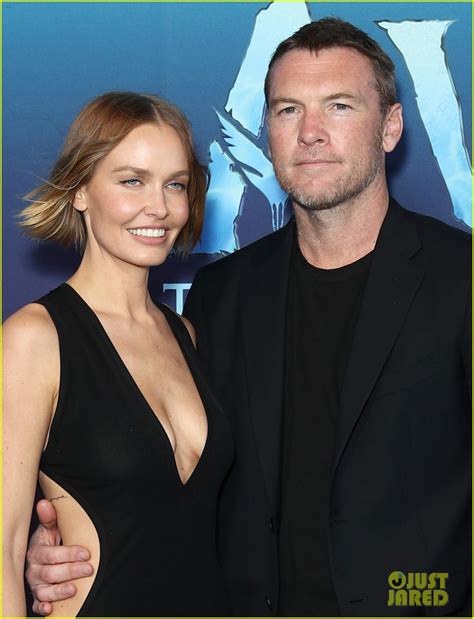 Sam Worthington Brings Wife Lara To First Premiere Of Avatar The Way