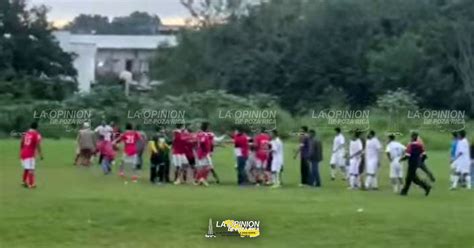 Partido De F Tbol Termina En Batalla Campal En Naranjos