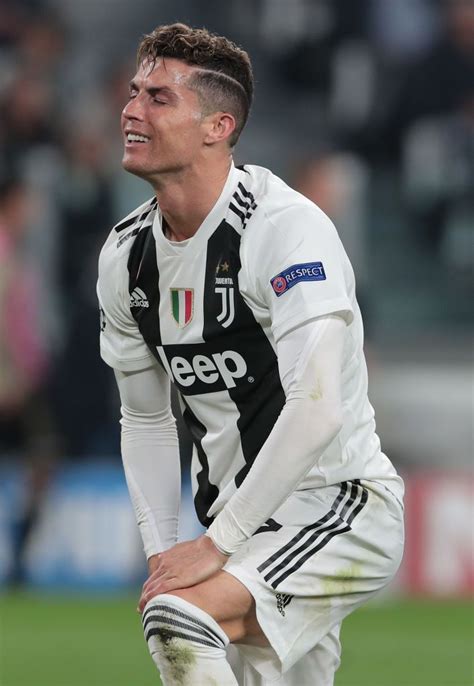 Turin Italy April 16 Cristiano Ronaldo Of Juventus Looks Dejected