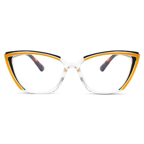 Keynes Cat Eye Yellow Glasses - Aoolia.com