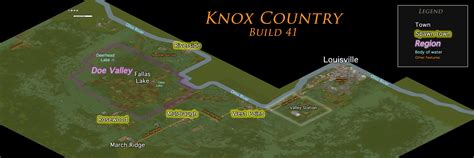 Knox Country labeled overview map : r/projectzomboid