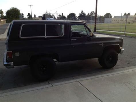 Sell Used 1984 Chevrolet K5 Blazer Silverado Sport Utility 2 Door 5 7l