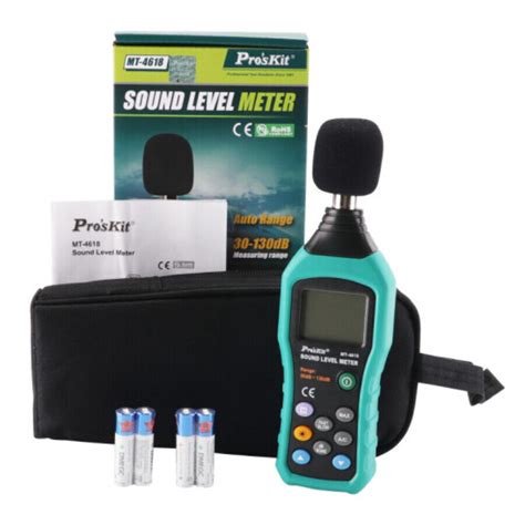 Pro Skit Mt C Noise Tester Sound Decibel Meter Sound Level Meters