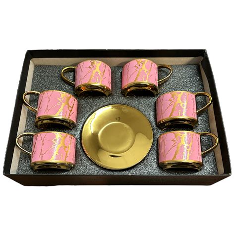 Rüya Kaffee Mokka Set gold B021 | Amir Food