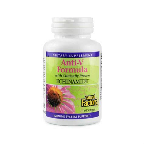 Anti V Formula With Echinamide Natural Factors Immune Support