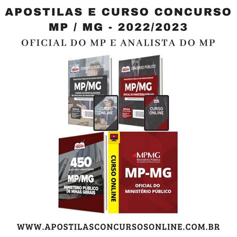 Apostilas Preparatórias Concurso Ministério Público do Estado de Minas