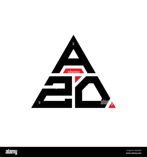 Azo Triangle Letter Logo Design With Triangle Shape Azo Triangle Logo