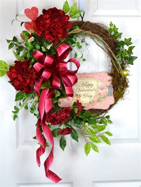 Best Valentine Wreath Ideas For Your Front Door Architectures Ideas