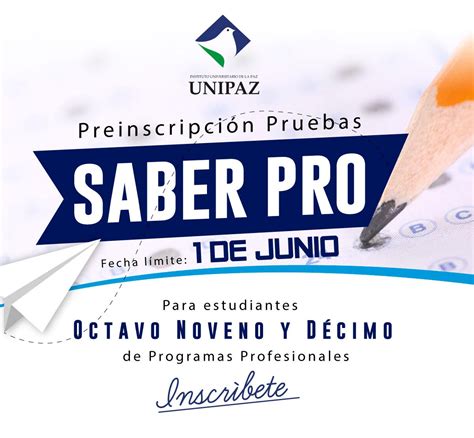 Pre inscripción Pruebas Saber PRO