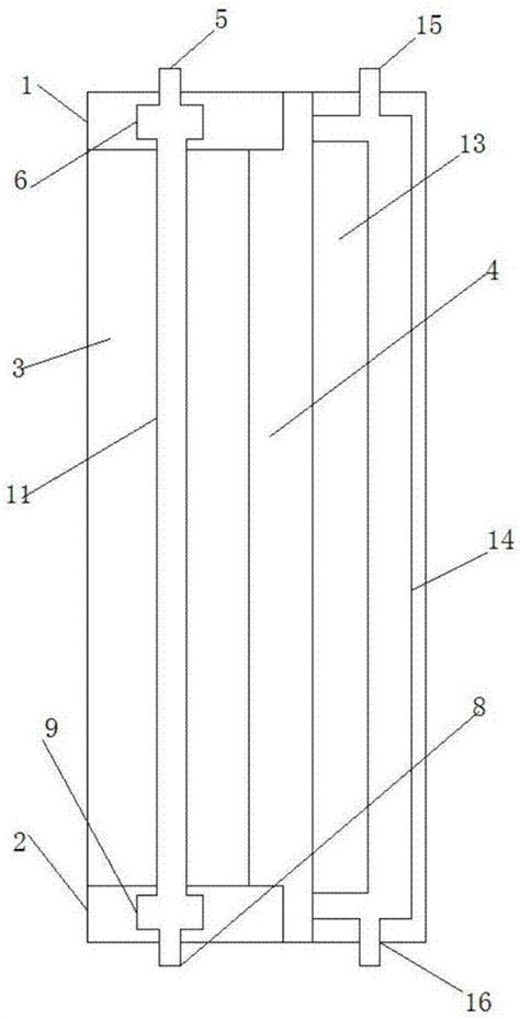 一种应用新能源汽车上的铝合金散热器结构的制作方法