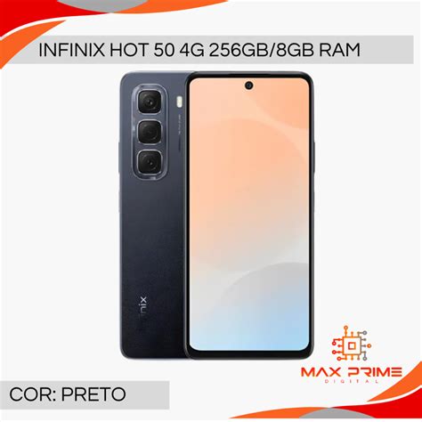 Infinix HOT G GB e GB RAM Câmera MP Processador Mediatek Hélio G Bateria MAH