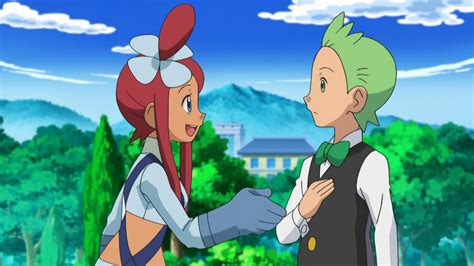 File Cilan Skyla anime png Bulbapedia the community driven Pokémon