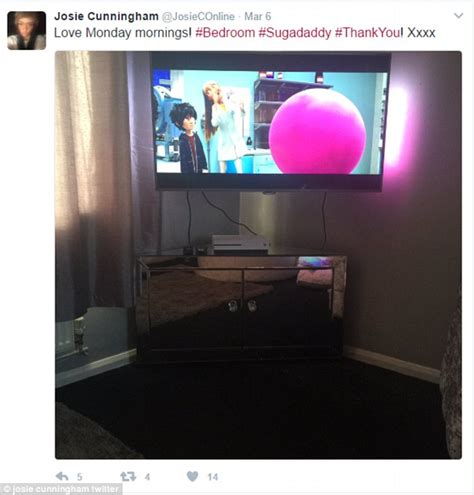 Boob Job Scrounger Josie Cunningham Boasts New Sugar Daddy Daily Mail Online