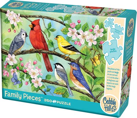 Bloomin Birds 350 Pieces Cobble Hill Puzzle Warehouse