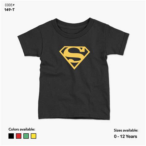 Superman Logo Tshirt | KidsFitter