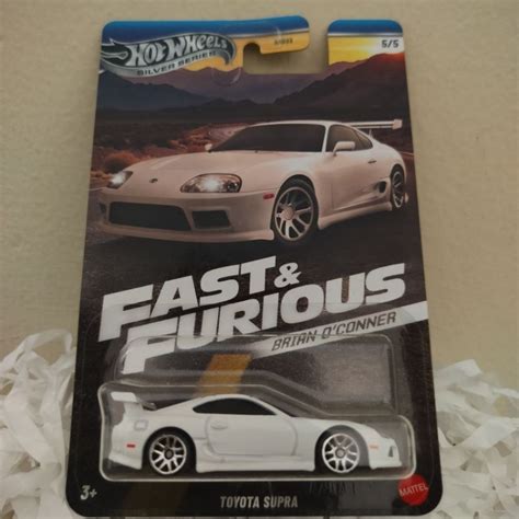 Jual Hot Wheels Series Fast Furious Brian O Conner Toyota Supra Putih Shopee Indonesia