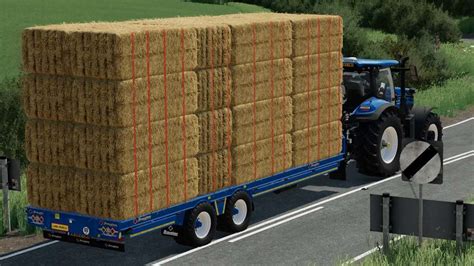 Broughan Foot Low Bed Trailer V Fs Mod Farming Simulator Mod