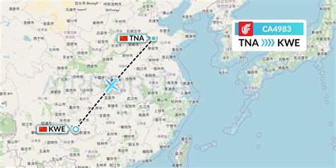 Ca Flight Status Air China Jinan To Guiyang Cca