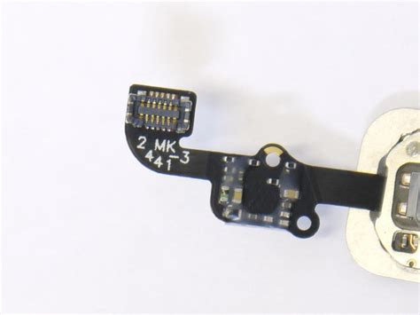 New Sliver Touch Id Sensor Home Button Key Flex Cable Ribbon For