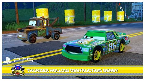 Cars Driven To Win Tow Mater Battle Race Thunder Hollow