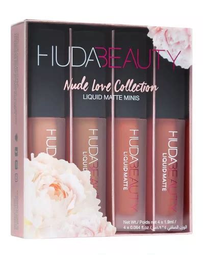 Huda Beauty Nude Collection Labial Indeleble Mate Original Cuotas Sin Inter S