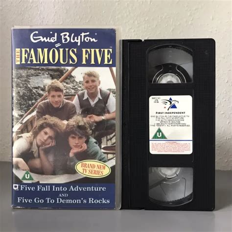 The Famous Five Vhs Video Enid Blyton Famous Five Fall Into Adventure