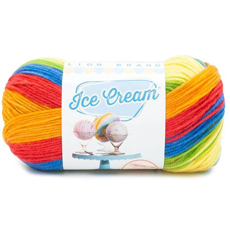 Lion Brand Ice Cream Yarn Hokey Pokey Michaels