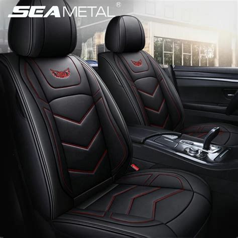 Luxury Car Seat Covers Interior Automobiles Seat Protector Set Seametal