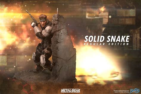 First Figures Solid Snake Statue Up For Pre Order Nintendo Wire