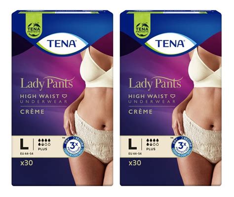 Tena Lady Pants Plus L Creme Be Owe Bielizna Ch Onna Dla Kobiet