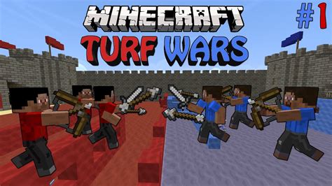 Minecraft Turf Wars 1 Sonic Plays Minecraft YouTube