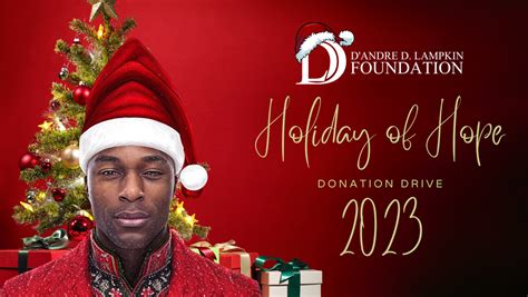 Holiday Of Hope Donation Drive Dandre D Lampkin Foundation