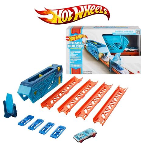 Hot Wheels Track Builder Unlimited Slide Launch Pack Racing Shopee Philippines