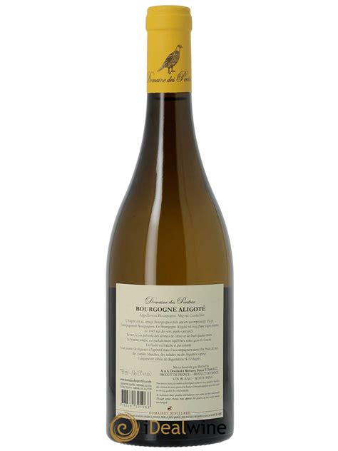 Buy Bourgogne Aligoté Perdrix Domaine des 2021 lot 87115