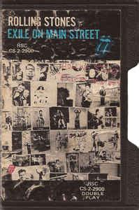 The Rolling Stones - Exile On Main St. (1972, Slipcase, Cassette) | Discogs