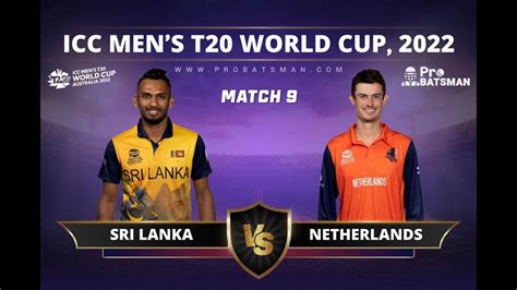 Sl Vs Ned Sri Lanka Vs Netherlands Th Match Icc Mens T World