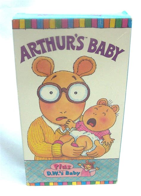 Vintage ARTHUR Arthur's Baby VHS Video 1997 Película de dibujos ...