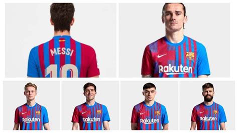 Fc Barcelona Messi Aún No Se Enfunda La Nueva Camiseta Del Barcelona Marca